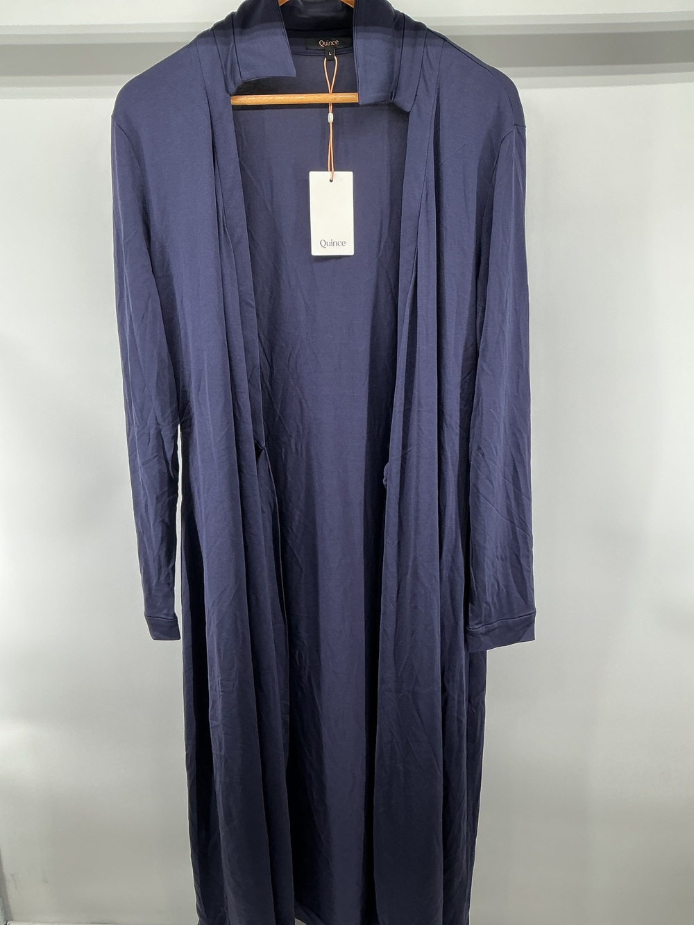 100% Silk Jersey Midi Wrap Dress